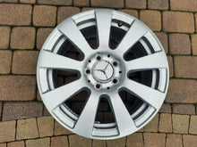 Load image into Gallery viewer, 1x Alufelge 16 Zoll 7.5&quot; 5x112 45,5ET Silber A2124010102 Mercedes-Benz Rim Wheel