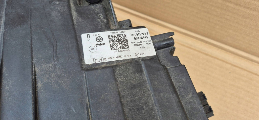 Frontscheinwerfer VW Passat B8 3G1941082P Full LED Rechts Scheinwerfer Headlight SCH4117712501la