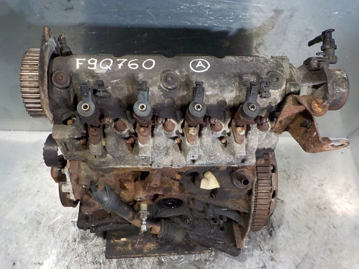 Motor Opel Renault Vivaro Trafic F9Q760 1.9 DCI 102PS Diesel Engine Unkomplett MOT3215097894oh
