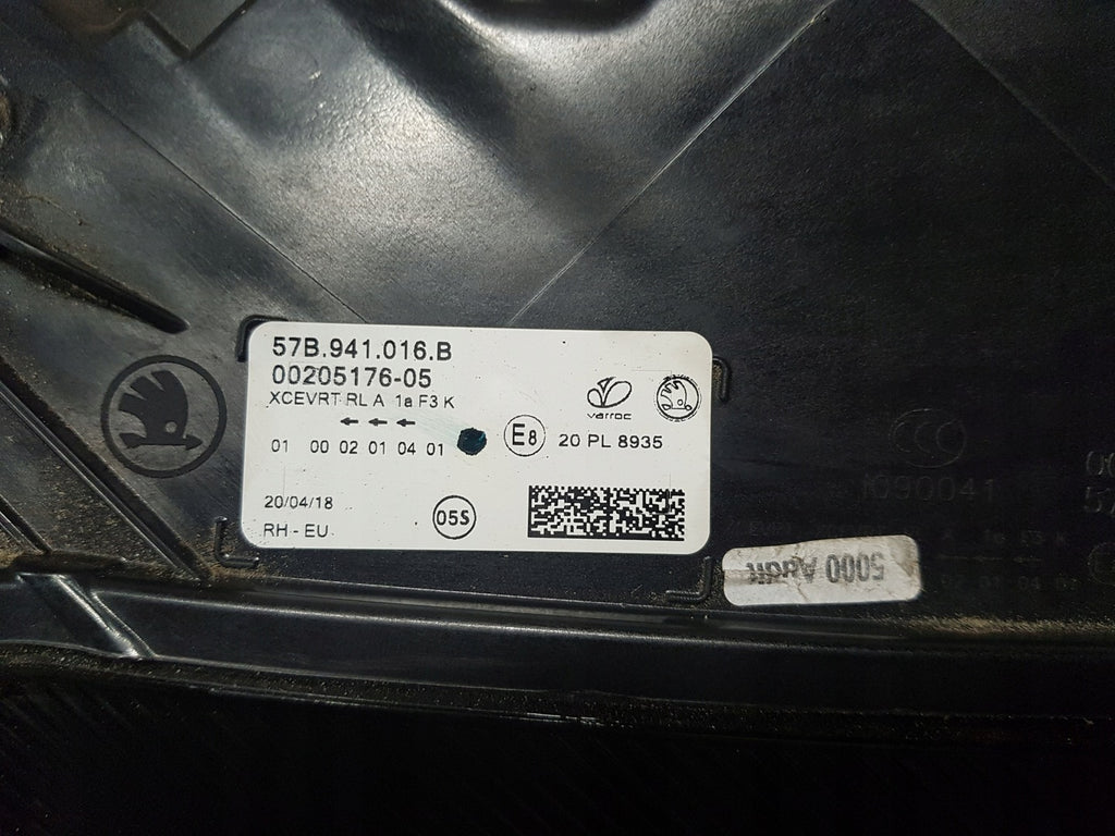 Frontscheinwerfer Skoda Karoq 57B941016B Full LED Rechts Scheinwerfer Headlight SCH1401042441gz
