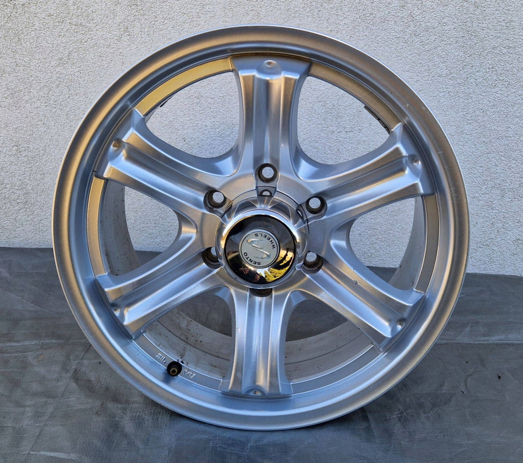 1x Alufelge 17 Zoll 7.0" 6x139.7 27ET Silber Mitsubishi L200 Rim Wheel FEL9638908922mp