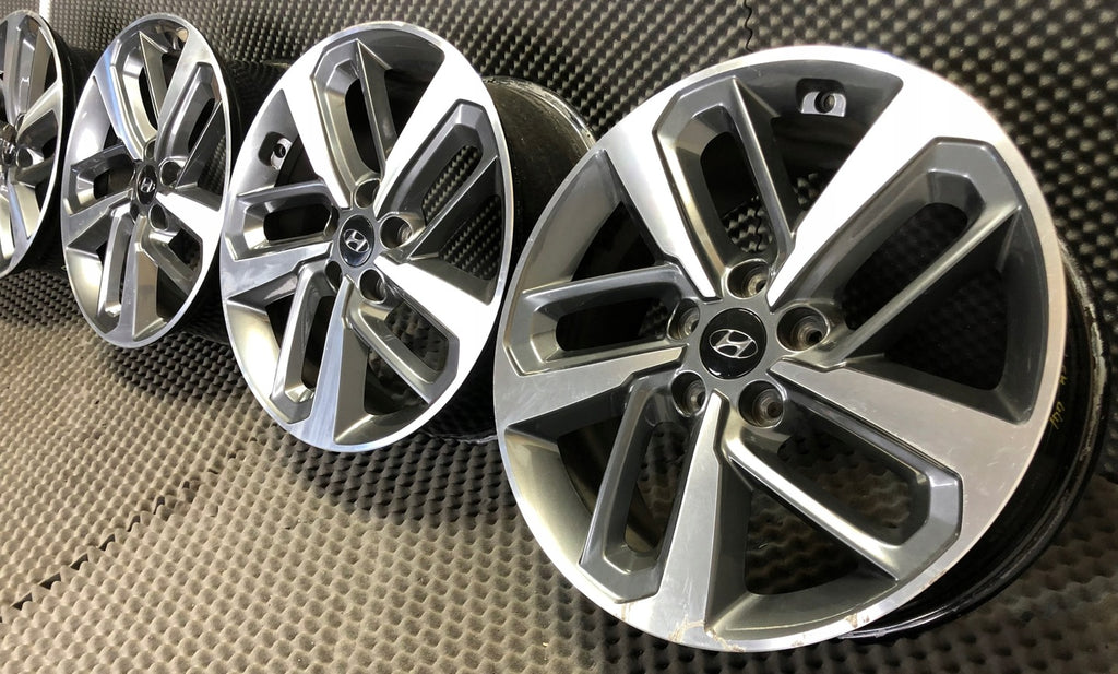 4x Alufelge 18 Zoll 7.5" 5x114.3 52910-J9300 Hyundai Kona Rim Wheel