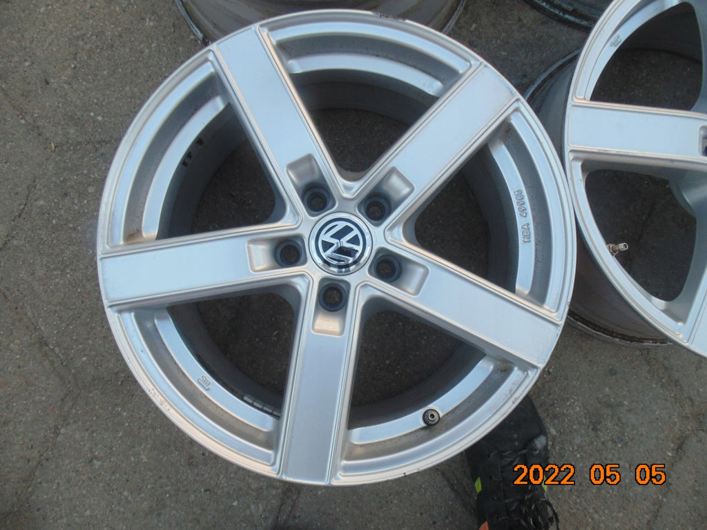 4x Alufelge 17 Zoll 7.5" 5x112 VW Tiguan Passat B8 Rim Wheel FEL4074449767af