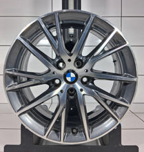 Laden Sie das Bild in den Galerie-Viewer, 1x Alufelge 17 Zoll 47ET Glanz Grau 7849122 BMW 1 F40 Rim Wheel FEL9055233080tv