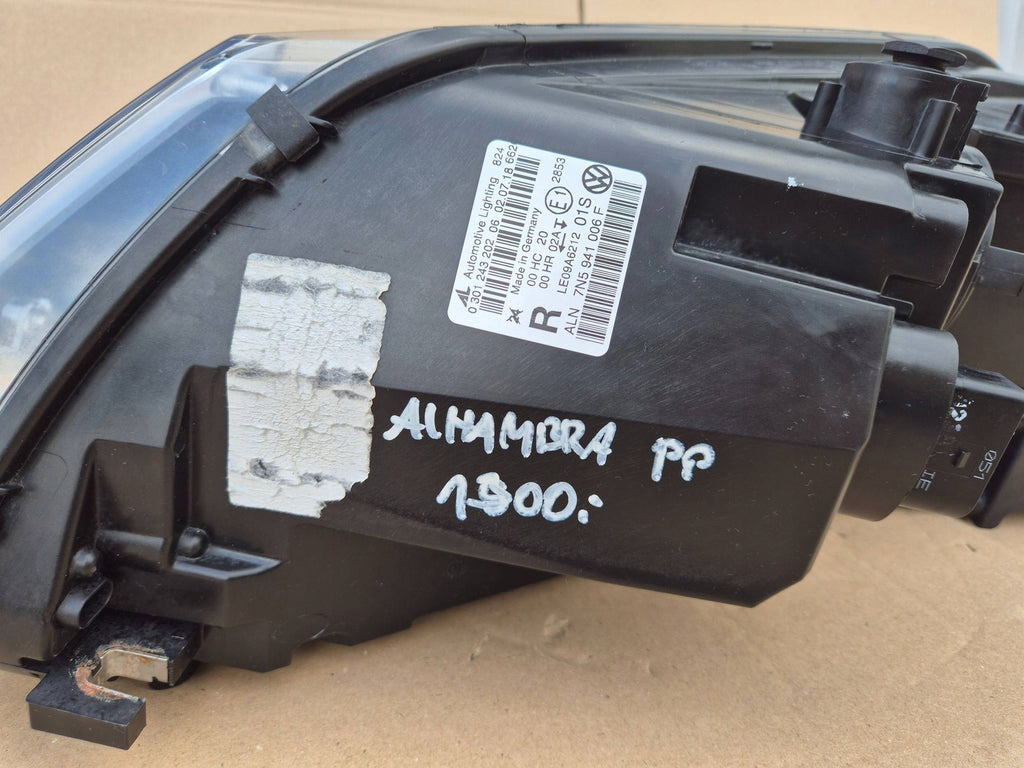 Frontscheinwerfer VW Sharan 7N5941006F 030124320206 Rechts Headlight SCH4208306984gy