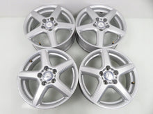 Laden Sie das Bild in den Galerie-Viewer, 4x Alufelge 16 Zoll 6.0" 5x112 46ET Glanz Silber KBA47330 Mercedes-Benz FEL5260434613nk