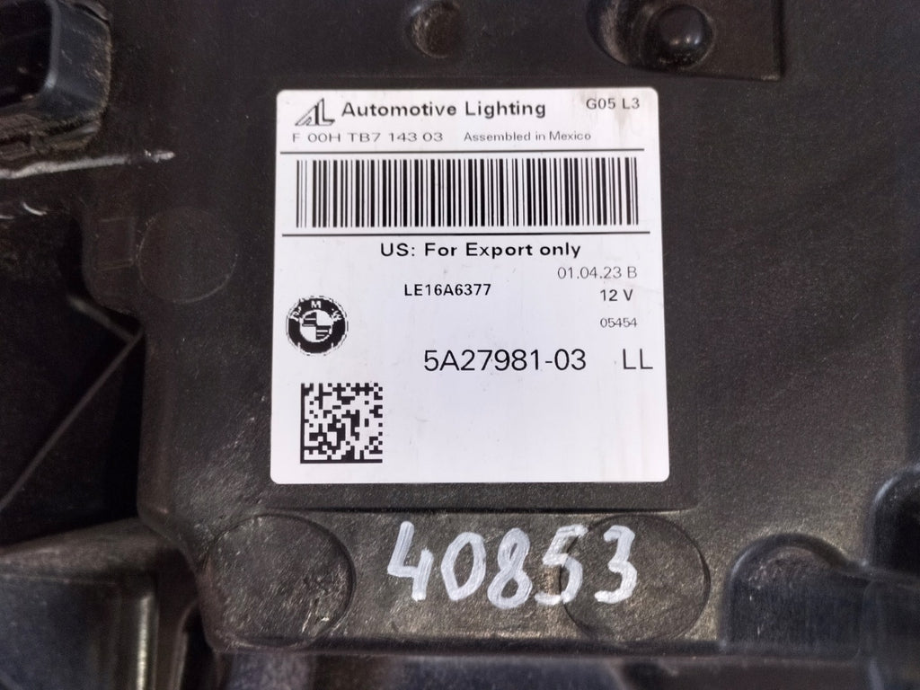 Frontscheinwerfer BMW X5 G05 G06 5A27981-03 LED Links Scheinwerfer Headlight SCH7873572567wn