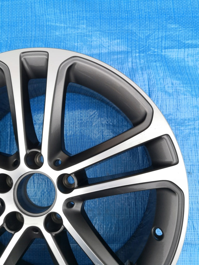 1x Alufelge 18 Zoll 7.5" 5x112 40ET Glanz Grau A2064016400 Mercedes-Benz W206 Mg FEL6404036566wj