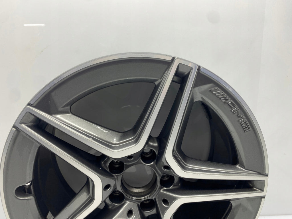 1x Alufelge 18 Zoll 8.5" 5x112 44ET Glanz Schwarz A2054019600 Mercedes-Benz W205 FEL2570290791tu