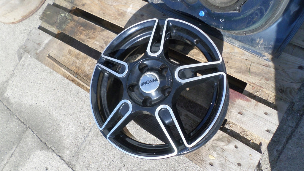 1x Alufelge 16 Zoll 6.0" 5x112 52P6605 Rim Wheel