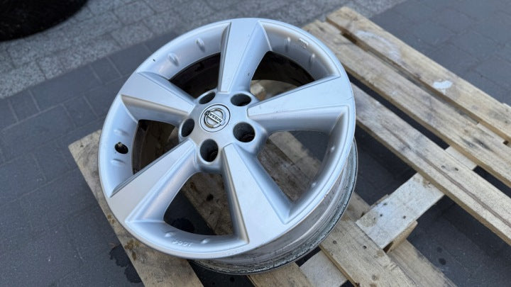 1x Alufelge 17 Zoll 6.5" 5x114.3 40ET Glanz Silber 40300-EY17C Nissan Qashqai I FEL8191835561yy