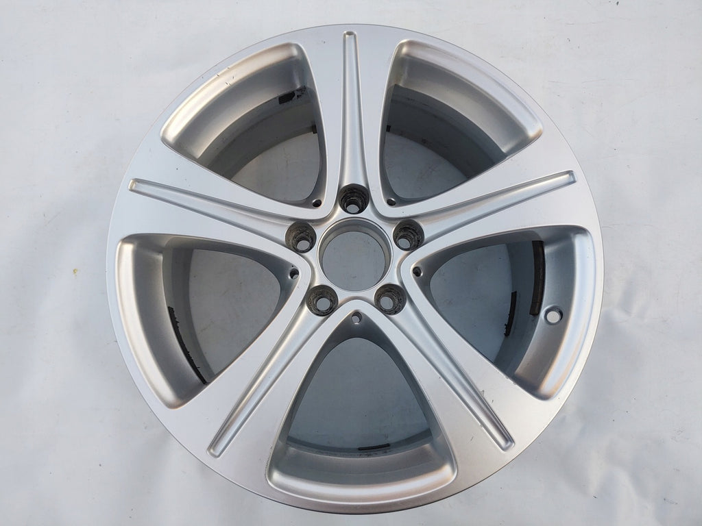 1x Alufelge 17 Zoll 7.5" 5x112 40ET Glanz Silber A2134011200 Mercedes-Benz