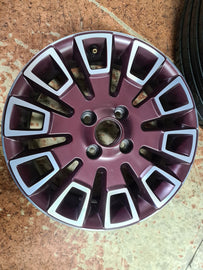 1x Alufelge 15 Zoll 5.5