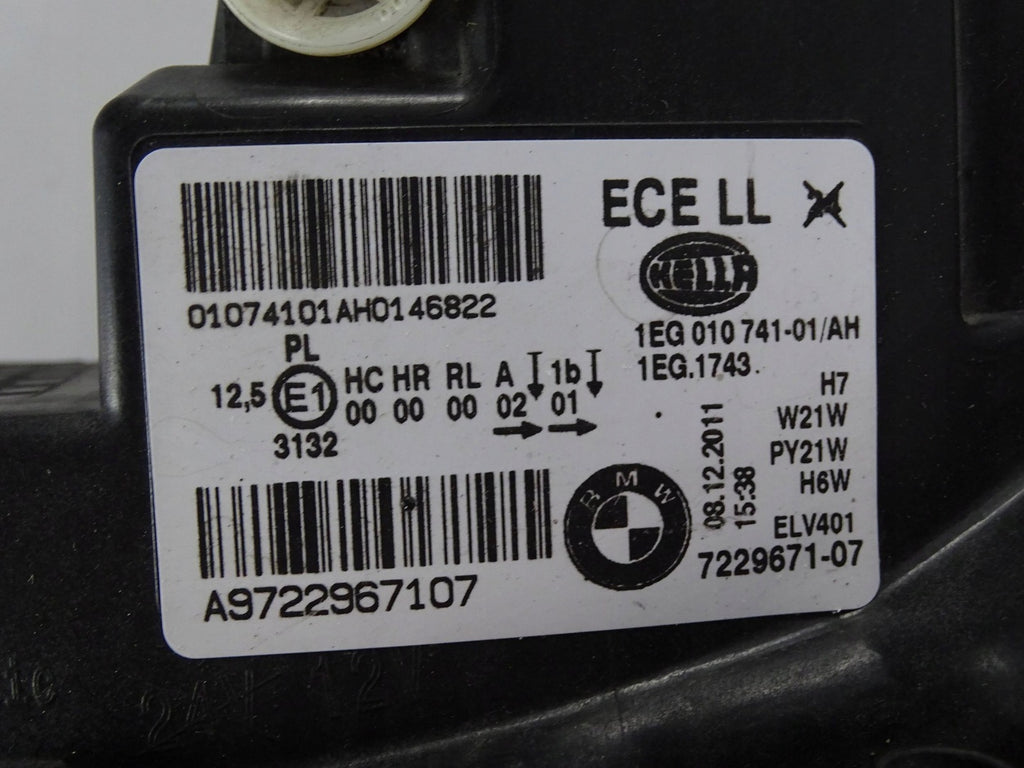 Frontscheinwerfer BMW 1 F21 F20 7229671-07 Links Scheinwerfer Headlight SCH5721930864lh