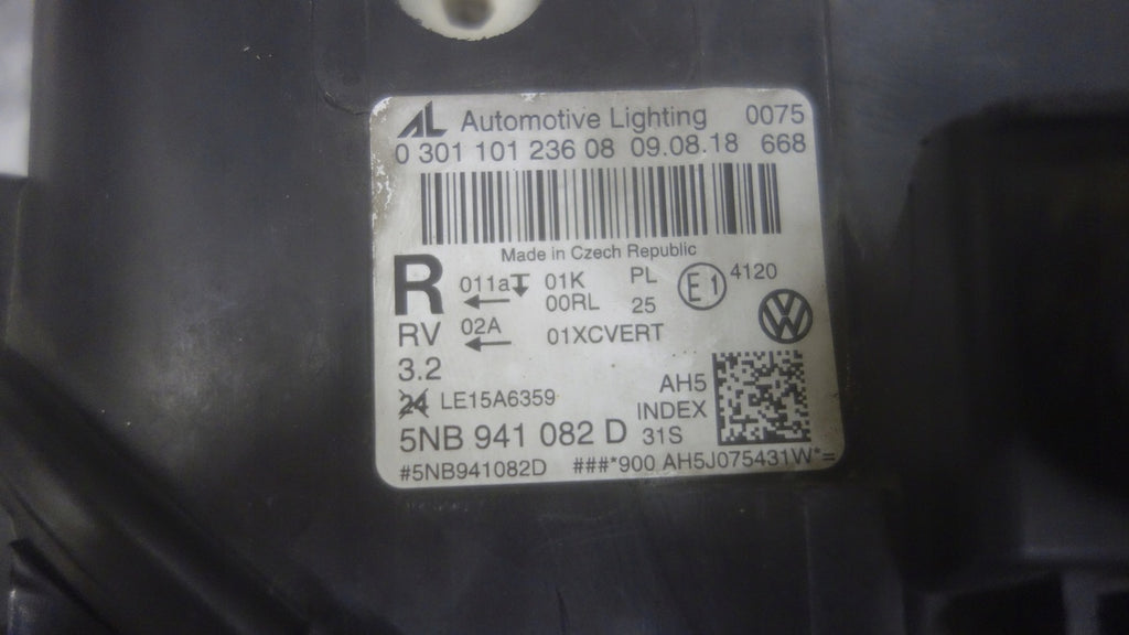 Frontscheinwerfer VW Tiguan 5NB941082D LED Rechts Scheinwerfer Headlight SCH7268899102iz