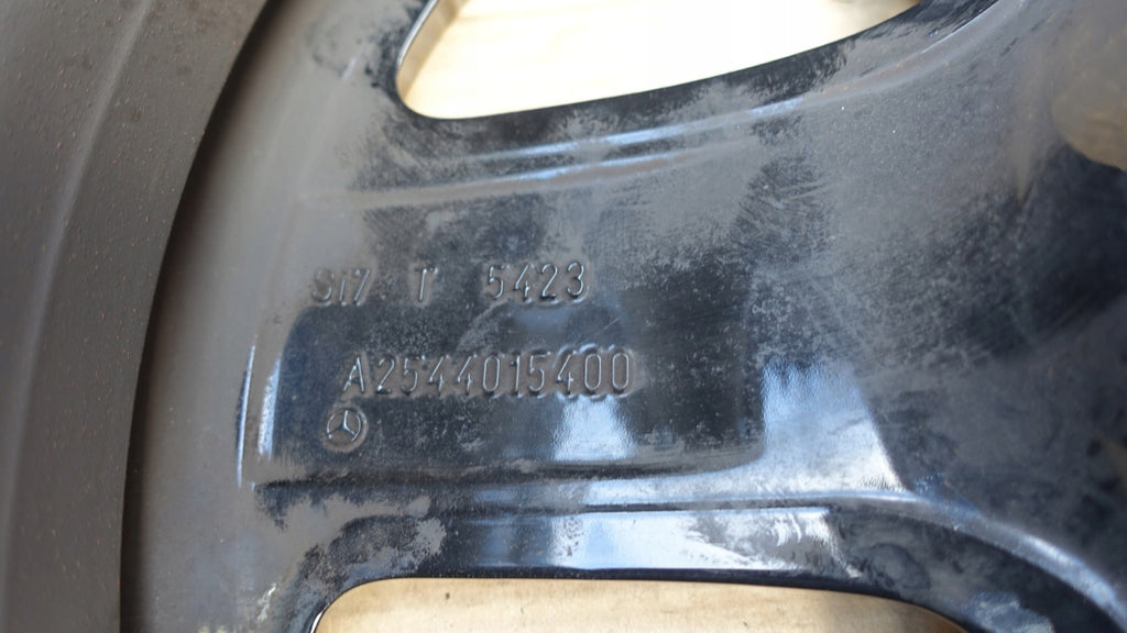 1x Alufelge 18 Zoll 8.0" 5x112 Glanz Schwarz A2544015400 Mercedes-Benz Glc FEL9282541488so