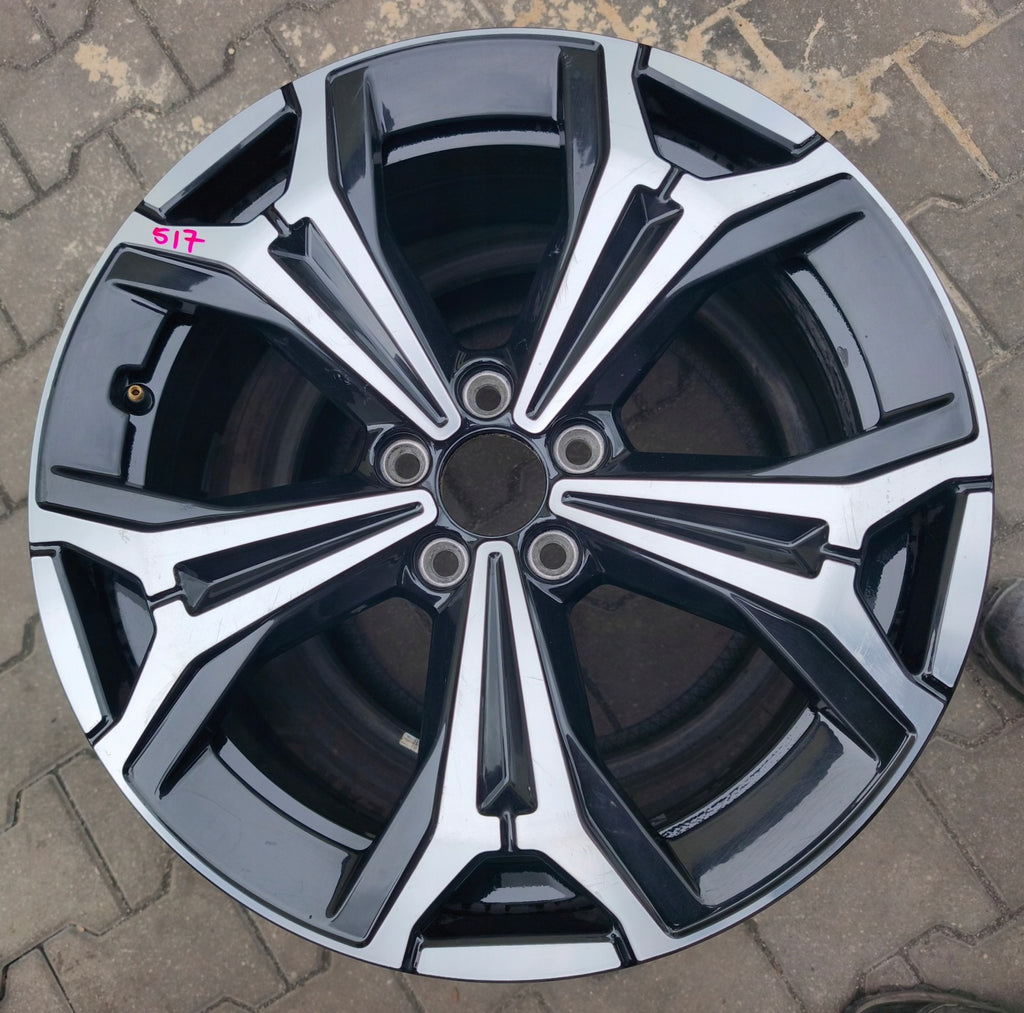 1x Alufelge 19 Zoll 7.5" 5x108 50 5ET Glanz Schwarz 32271568 Volvo Xc60 Ii FEL5800263069sc