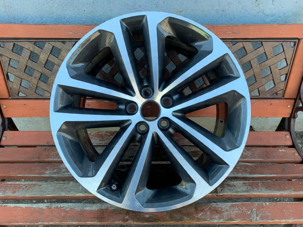 1x Alufelge 19 Zoll 8.5" 5x108 45ET Glanz Graphit HK8M-1007-EA Jaguar F-Pace Mg