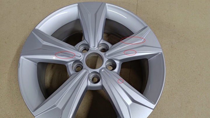 1x Alufelge 17 Zoll 6.5" 5x114.3 45ET Glanz PW457-10001 Toyota C-Hr Rim Wheel FEL2575795114jy