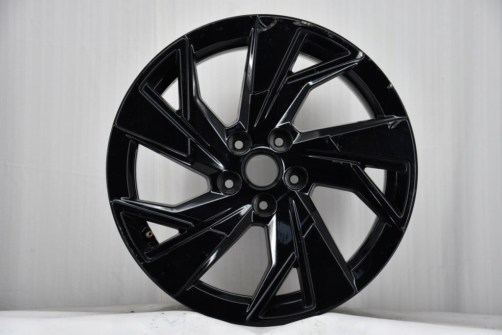 1x Alufelge 17 Zoll 7.5" 5x108 44ET Glanz Schwarz 9843281580 Opel Astra L FEL3357650706qy