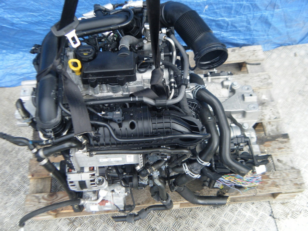 Motor Skoda VW Fabia IV Golf Polo DUS 1.0 TSI 12TKm Benzin Engine Unkomplett