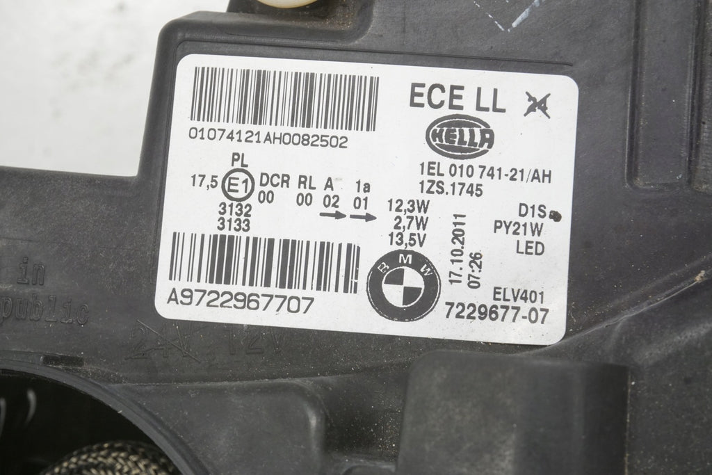 Frontscheinwerfer BMW 1 F21 F20 7229677-07 Xenon Links Scheinwerfer Headlight