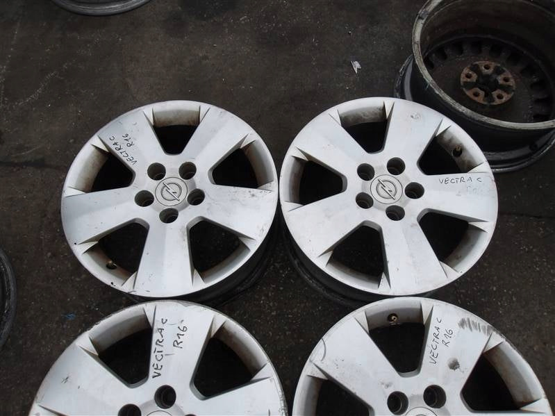 4x Alufelge 16 Zoll 6.5" 5x110 41ET 09179595 Opel Vectra C Rim Wheel FEL7298171203nr