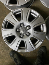 Load image into Gallery viewer, 4x Alufelge 16 Zoll 6.5&quot; 5x112 33ET Glanz Silber 8U0601025 Audi Rim Wheel