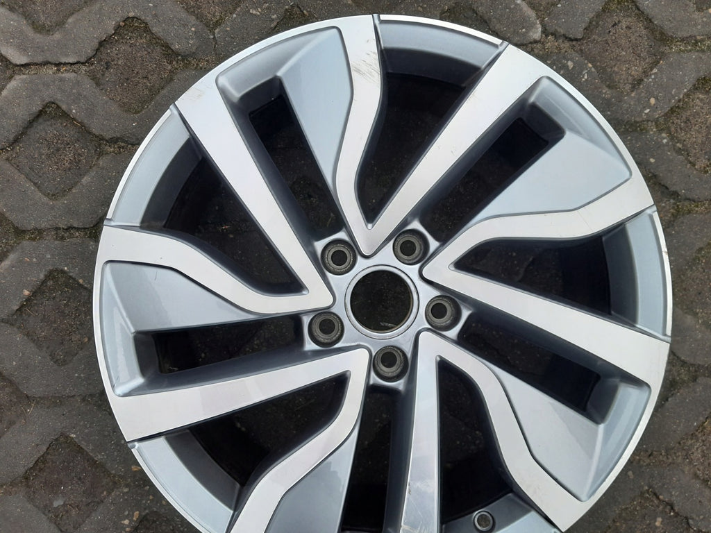 1x Alufelge 18 Zoll 7.0" 5x112 45ET Glanz Silber 2GA601025AD VW T-Roc Rim Wheel FEL4714681280ng
