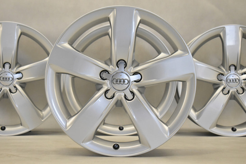 4x Alufelge 18 Zoll 7.5" 5x112 37ET Glanz Silber 4G0601025M Audi A6 C7 Rim Wheel FEL2416761247uo