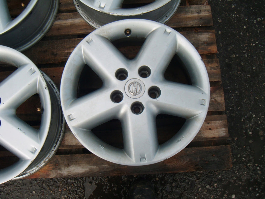 4x Alufelge 16 Zoll 6.5" 5x114.3 40ET Nissan X-Trail I T30 Rim Wheel FEL2120056965xf