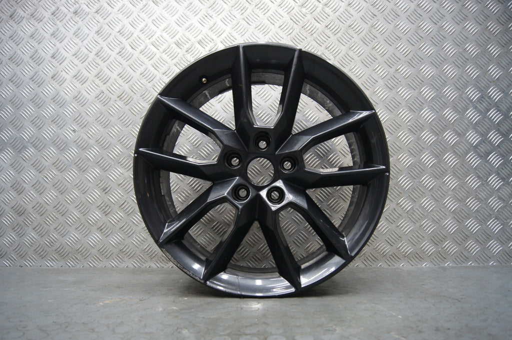 1x Alufelge 18 Zoll 7.5" 5x112 51ET Glanz Schwarz Skoda I Rim Wheel FEL6566799709gm