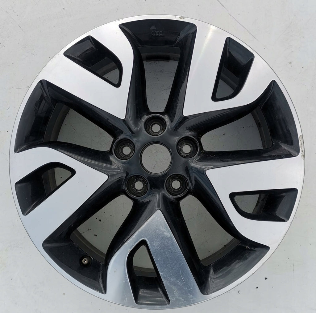 1x Alufelge 18 Zoll 7.0" 5x114.3 47ET Glanz Schwarz Nissan X-Trail I Pulsar FEL1619561455ub