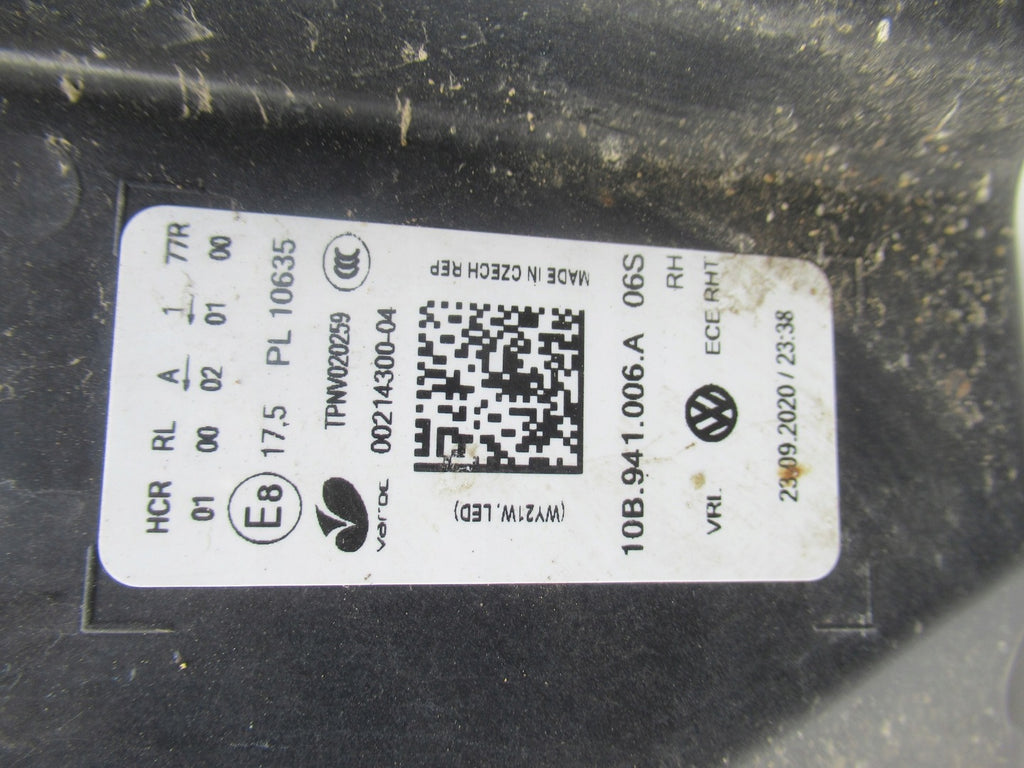 Frontscheinwerfer VW Id.3 10B941006A LED Rechts Scheinwerfer Headlight SCH9247559979re