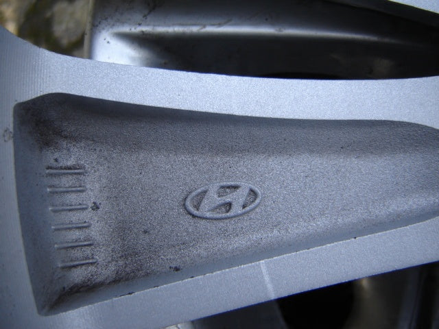 1x Alufelge 18 Zoll 6.5" 5x114.3 48ET 52910-2S300 Hyundai Tucson Rim Wheel