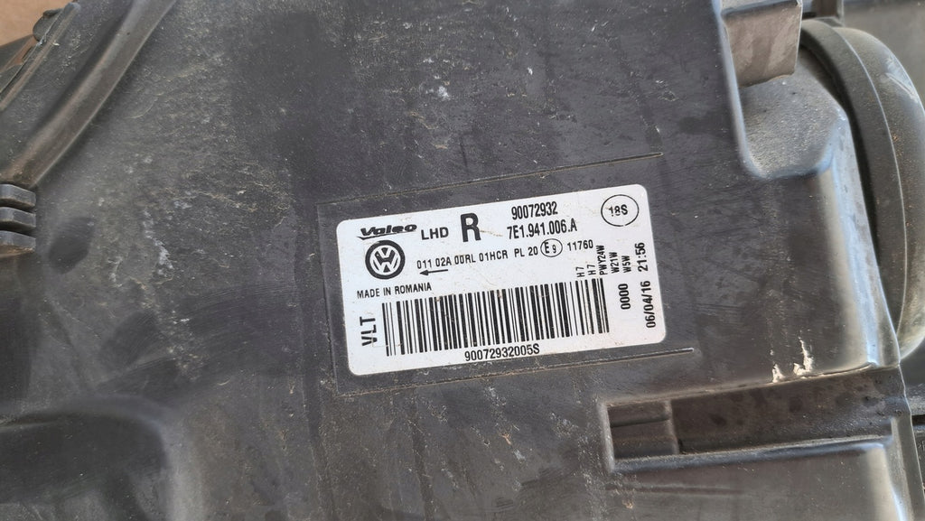 Frontscheinwerfer VW T6 7E1941006A Rechts Scheinwerfer Headlight