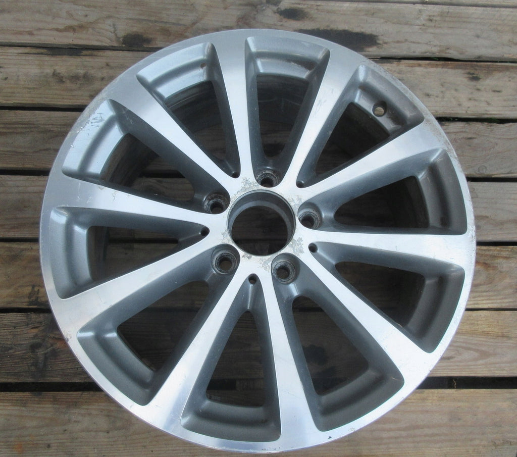 1x Alufelge 17 Zoll 7.5" 5x112 40ET Mercedes-Benz Rim Wheel