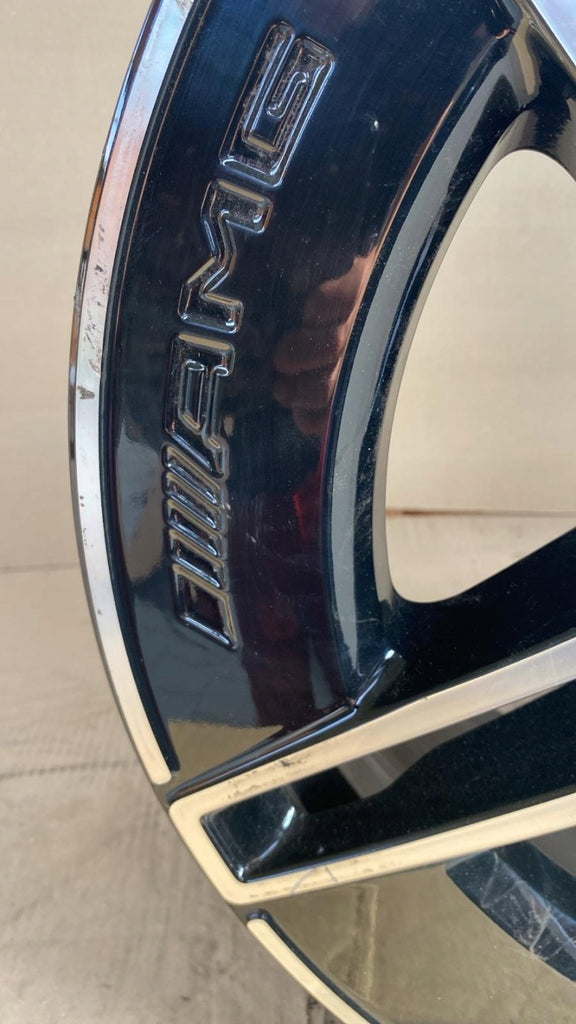 1x Alufelge 19 Zoll 8.5" 5x112 Glanz Schwarz A2144010300 Mercedes-Benz Rim Wheel FEL7403975324hs