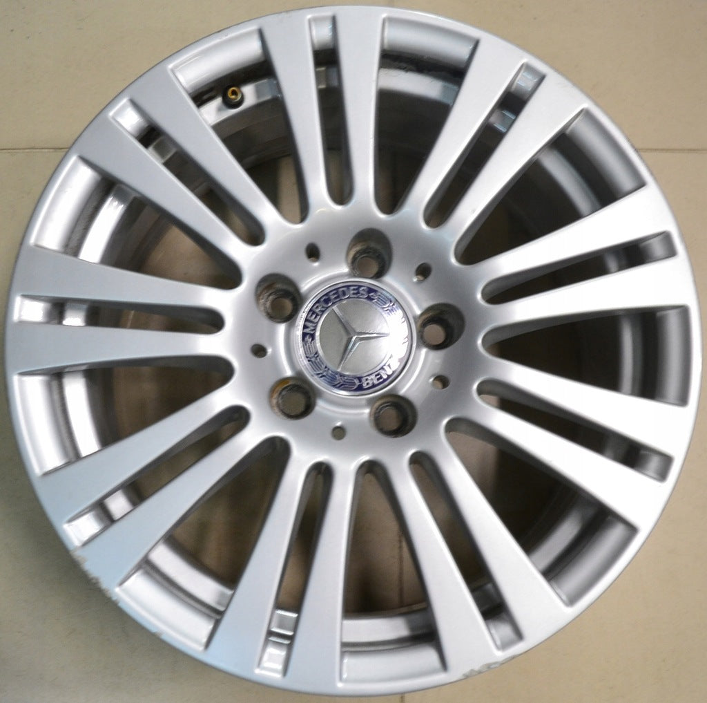 4x Alufelge 16 Zoll 7.5" 5x112 45ET Glanz Silber A2074010002 Mercedes-Benz FEL4481811906fh