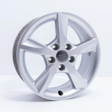Laden Sie das Bild in den Galerie-Viewer, 4x Alufelge 16 Zoll 6.0" 5x112 48ET Glanz Silber Audi Rim Wheel FEL6754801705lh