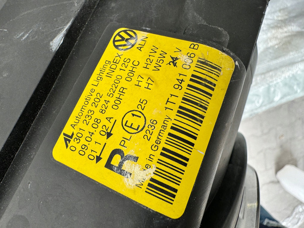 Frontscheinwerfer VW Touran 1T1941006B LED Rechts Scheinwerfer Headlight