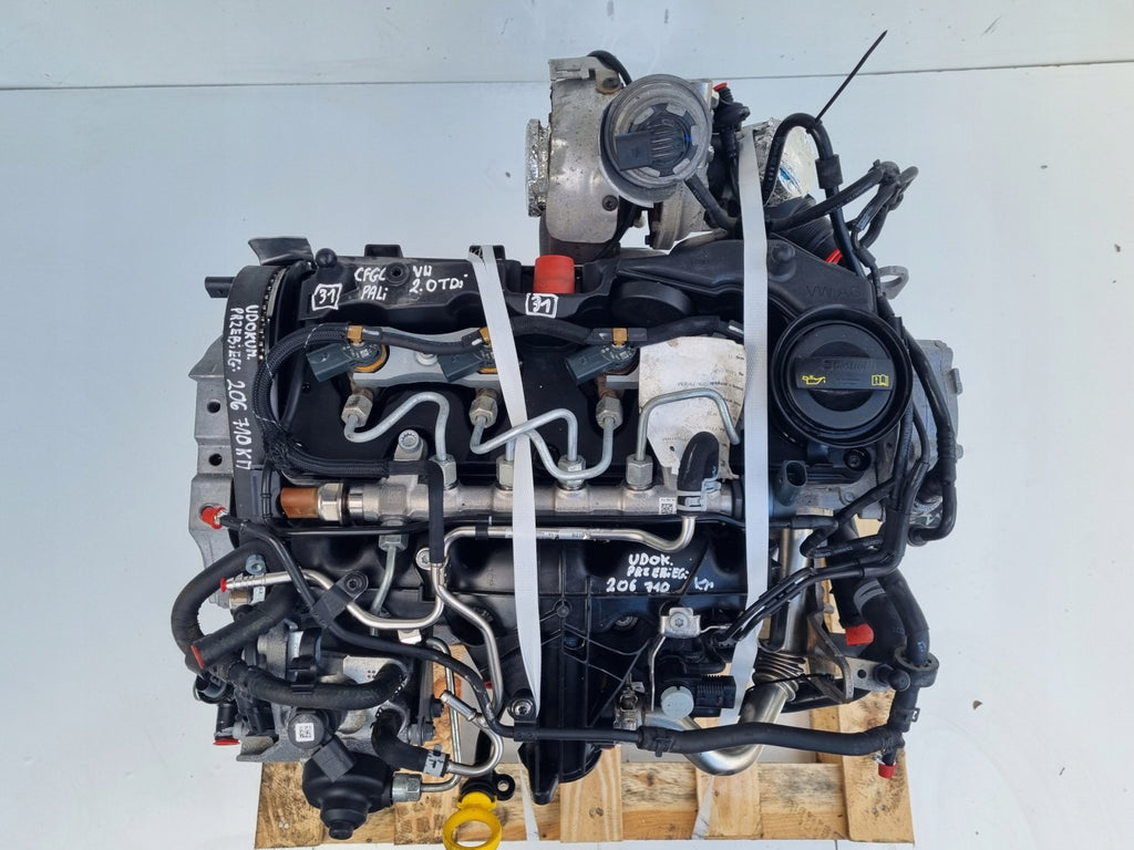 Motor Audi Q3 CFGC 2.0 TDI 177PS 130kW 206TKm 2011 Diesel Engine Komplett MOT6008354250tl