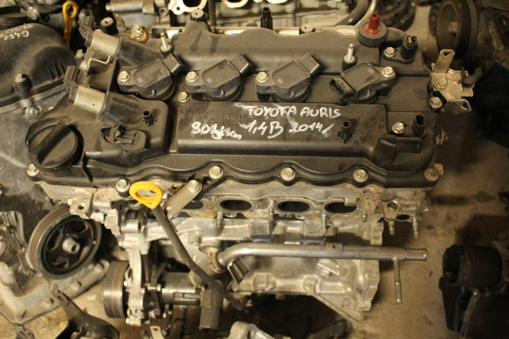 Motor Toyota Auris 99PS 73kW 80TKm 2014 Benzin Engine Unkomplett MOT7298126159eh