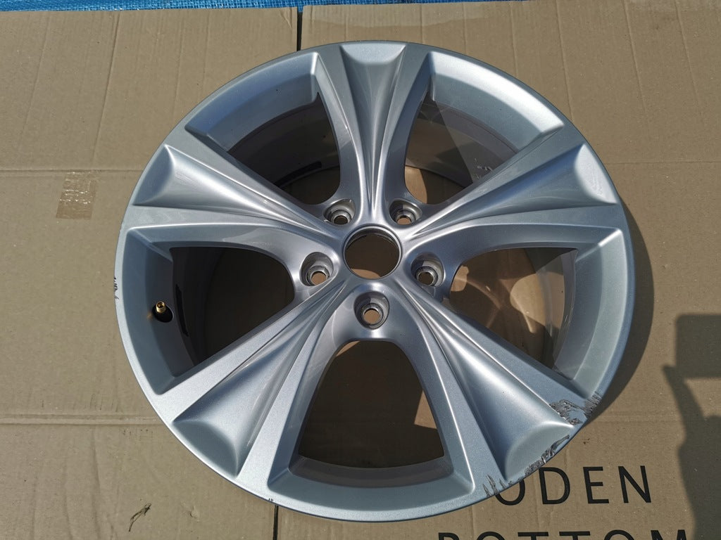1x Alufelge 17 Zoll 7.5" 5x112 46ET Glanz Silber 5FA601025C Seat Leon Rim Wheel FEL4623532659ib
