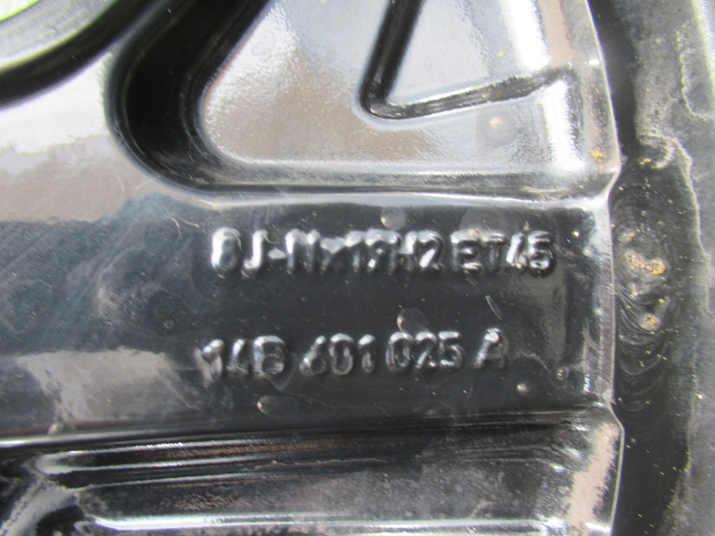 1x Alufelge 19 Zoll 8.0" 5x112 45ET Glanz Schwarz 14B601025A VW Id.5 Rim Wheel FEL2703896996oz