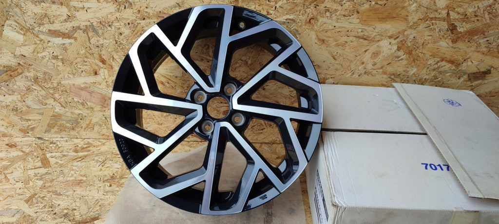 1x Alufelge 17 Zoll 6.5" 4x100 50ET KBA50923 KE409 5F210 Mg Rim Wheel FEL9169492086pn