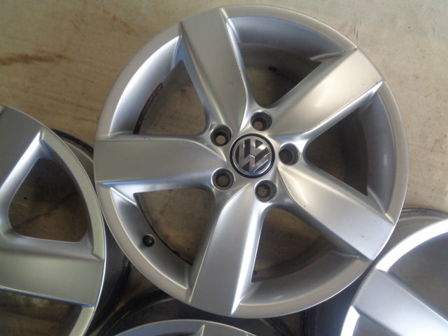4x Alufelge 17 Zoll 7.0" 5x112 54ET 5K0601025AA Seat Golf Rim Wheel FEL4929374956qe