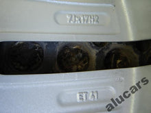 Laden Sie das Bild in den Galerie-Viewer, 1x Alufelge 17 Zoll 7.0&quot; 5x110 41ET Glanz Silber Opel Zafira Rim Wheel