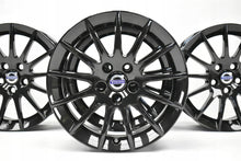 Laden Sie das Bild in den Galerie-Viewer, 4x Alufelge 16 Zoll 7.5" 5x108 45ET Glanz Schwarz 9466832 Volvo V70 C70 FEL9672181178tz