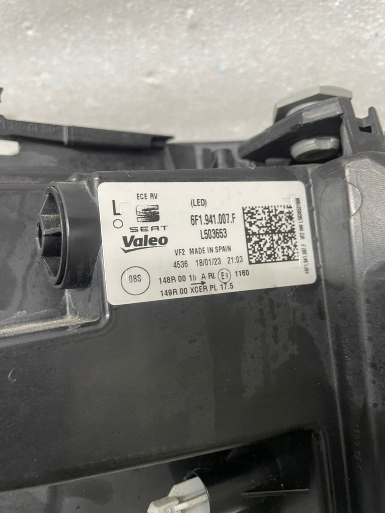 Frontscheinwerfer Seat Ibiza 6F1941007F LED Links Scheinwerfer Headlight